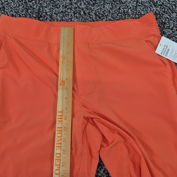 NWT ATHLETA Brooklyn Ankle Pants 12 Sunset Glow Pants #198671 NEW Coral - Picture 5 of 9